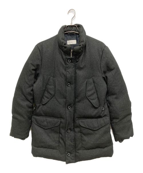 MACKINTOSH PHILOSOPHY（マッキントッシュ フィロソフィー）MACKINTOSH PHILOSOPHY (マッキントッシュ フィロソフィー) ミドル丈ダウンジャケット グレー サイズ:40の古着・服飾アイテム