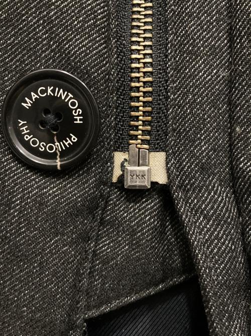 MACKINTOSH PHILOSOPHY（マッキントッシュ フィロソフィー）MACKINTOSH PHILOSOPHY (マッキントッシュ フィロソフィー) ミドル丈ダウンジャケット グレー サイズ:40の古着・服飾アイテム