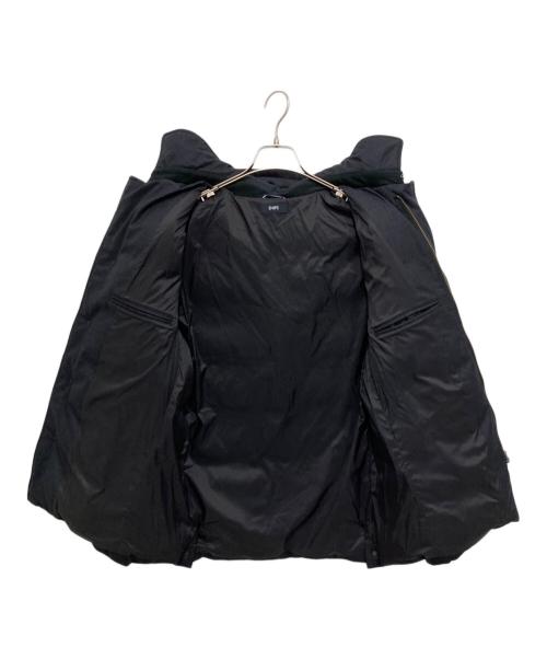 SHIPS（シップス）SHIPS (シップス) VANKS(R)加工 ウール ジップ ボタン ダウンジャケット グレー サイズ:Lの古着・服飾アイテム