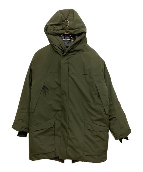Junhashimoto（ジュンハシモト）Junhashimoto (ジュンハシモト) 中綿コート オリーブ サイズ:XLの古着・服飾アイテム