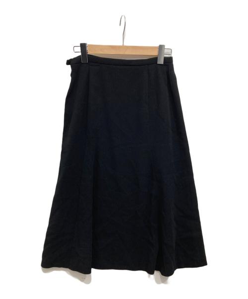 MaxMara（マックスマーラ）MaxMara (マックスマーラ) フレアスカート ブラック サイズ:40の古着・服飾アイテム