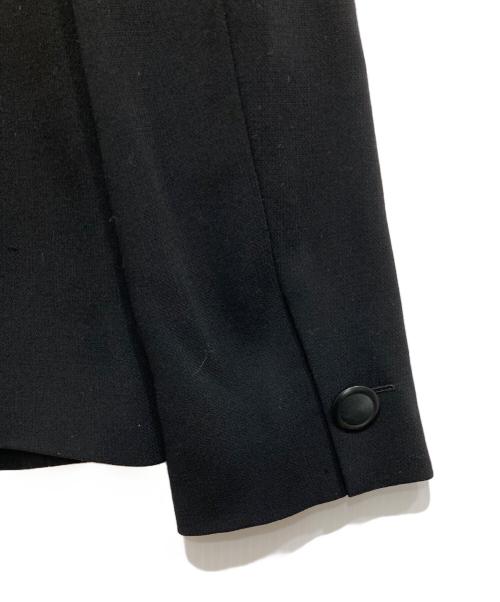 MaxMara（マックスマーラ）MaxMara (マックスマーラ) ノーカラージャケット ブラック サイズ:40の古着・服飾アイテム