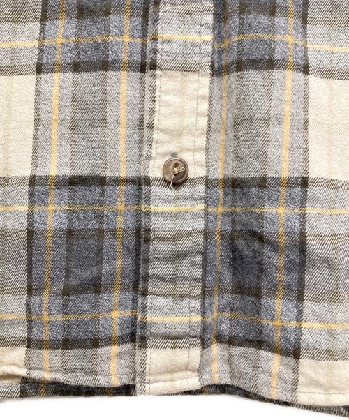 Patagonia（パタゴニア）Patagonia (パタゴニア) メンズ・ロングスリーブ・ライトウェイト・フィヨルド・フランネル・シャツ ベージュ サイズ:Lの古着・服飾アイテム