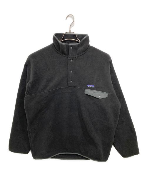 Patagonia（パタゴニア）Patagonia (パタゴニア) シンチラ フリース スナップTプルオーバー ブラック サイズ:Lの古着・服飾アイテム