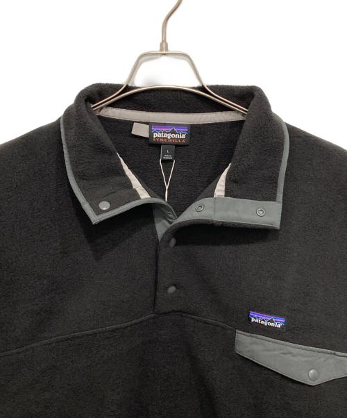 Patagonia（パタゴニア）Patagonia (パタゴニア) シンチラ フリース スナップTプルオーバー ブラック サイズ:Lの古着・服飾アイテム