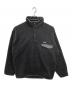 Patagonia（パタゴニア）の古着「シンチラ フリース スナップTプルオーバー」｜ブラック