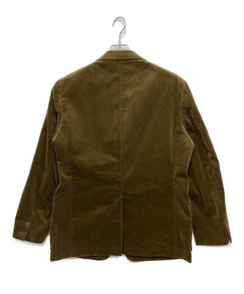 BROOKS BROTHERS（ブルックスブラザーズ）BROOKS BROTHERS (ブルックスブラザーズ) 段返り3Bコーデュロイジャケット カーキ サイズ:42REGの古着・服飾アイテム