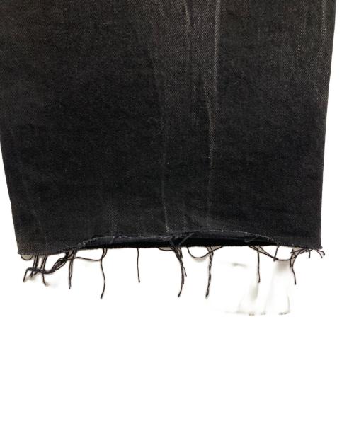 SUPREME（シュプリーム）SUPREME (シュプリーム) Distressed Loose Fit Selvedge Jean ブラック サイズ:W34の古着・服飾アイテム