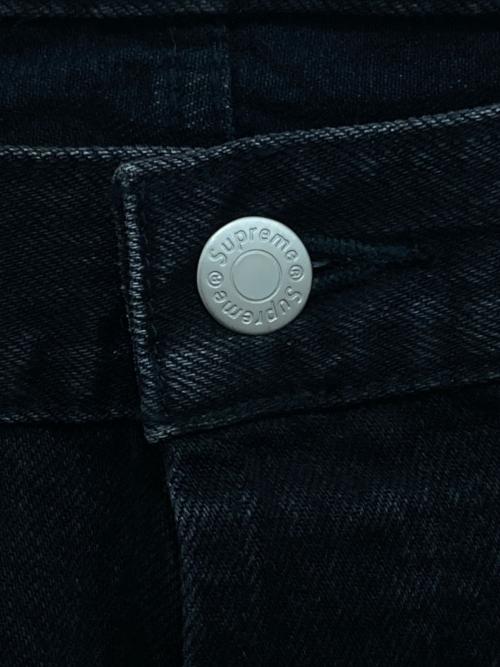 SUPREME（シュプリーム）SUPREME (シュプリーム) Distressed Loose Fit Selvedge Jean ブラック サイズ:W34の古着・服飾アイテム