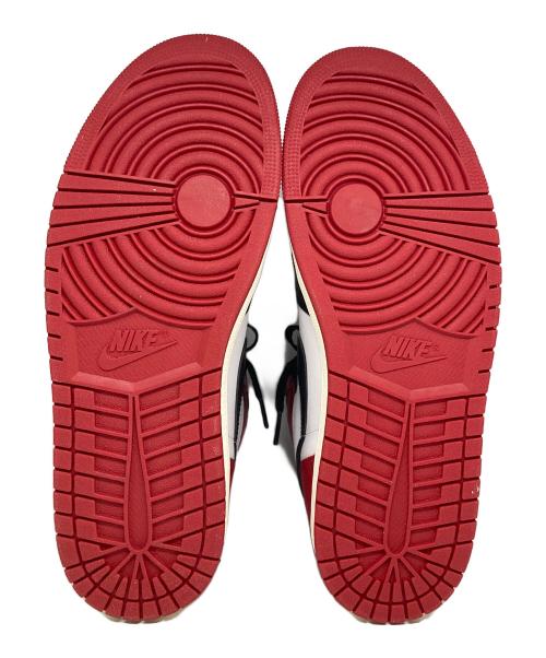 NIKE（ナイキ）NIKE (ナイキ) ハイカットスニーカー ホワイト×レッド サイズ:29の古着・服飾アイテム