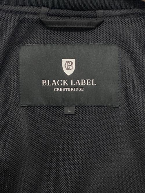 BLACK LABEL CRESTBRIDGE（ブラックレーベル クレストブリッジ）BLACK LABEL CRESTBRIDGE (ブラックレーベル クレストブリッジ) シャドーチェックフーデッドジャケット ブラック サイズ:Lの古着・服飾アイテム