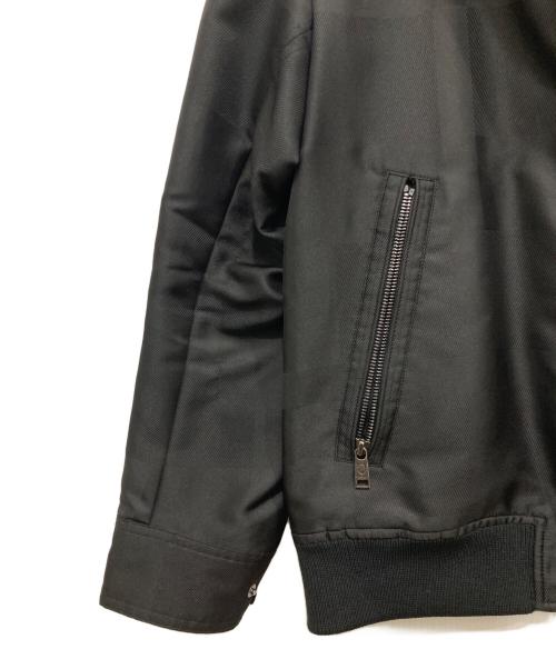BLACK LABEL CRESTBRIDGE（ブラックレーベル クレストブリッジ）BLACK LABEL CRESTBRIDGE (ブラックレーベル クレストブリッジ) シャドーチェックフーデッドジャケット ブラック サイズ:Lの古着・服飾アイテム
