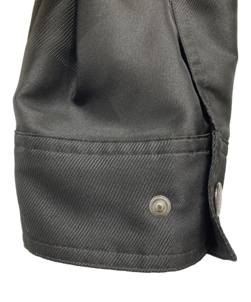 BLACK LABEL CRESTBRIDGE（ブラックレーベル クレストブリッジ）BLACK LABEL CRESTBRIDGE (ブラックレーベル クレストブリッジ) シャドーチェックフーデッドジャケット ブラック サイズ:Lの古着・服飾アイテム