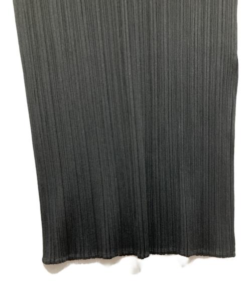 PLEATS PLEASE（プリーツプリーズ）PLEATS PLEASE (プリーツプリーズ) ノースリーブワンピース ブラック サイズ:2の古着・服飾アイテム