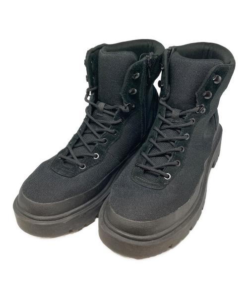 UNIQLO:C（ユニクロ:シー）UNIQLO:C (ユニクロ:シー) レースアップブーツ ブラック サイズ:27.5cmの古着・服飾アイテム