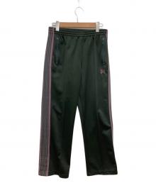 Needles（ニードルズ）の古着「Track Pant Poly Smooth」｜グリーン×パープル