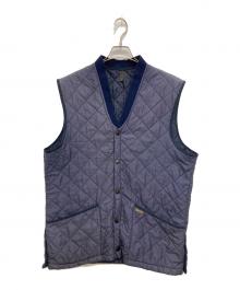 Barbour（バブアー）の古着「キルティングベスト」｜ブルー