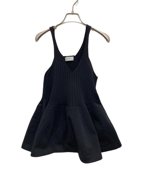 SLOBE IENA（スローブ イエナ）SLOBE IENA (スローブ イエナ) ペプラムビスチェ ブラック サイズ:-の古着・服飾アイテム