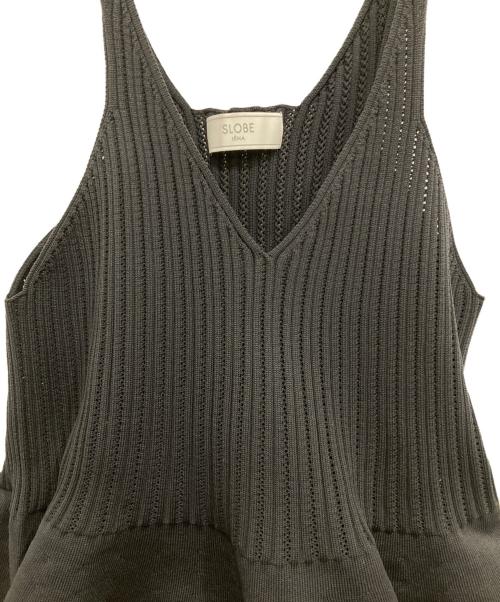 SLOBE IENA（スローブ イエナ）SLOBE IENA (スローブ イエナ) ペプラムビスチェ ブラック サイズ:-の古着・服飾アイテム