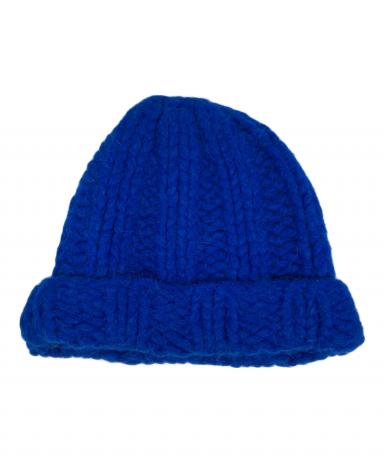 Acne Studios ニット帽　ブルー 中古・古着通販】ACNE STUDIOS (アクネ ストゥディオス) ニット帽