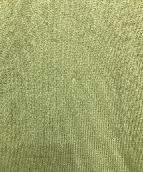 maison kitsune（メゾンキツネ）maison kitsune (メゾンキツネ) フォックスヘッドパッチ付きスウェット カーキ サイズ:XLの古着・服飾アイテム