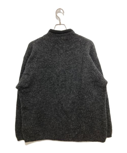 WOOLRICH（ウールリッチ）WOOLRICH (ウールリッチ) ハーフジップニット ブラック サイズ:Oの古着・服飾アイテム