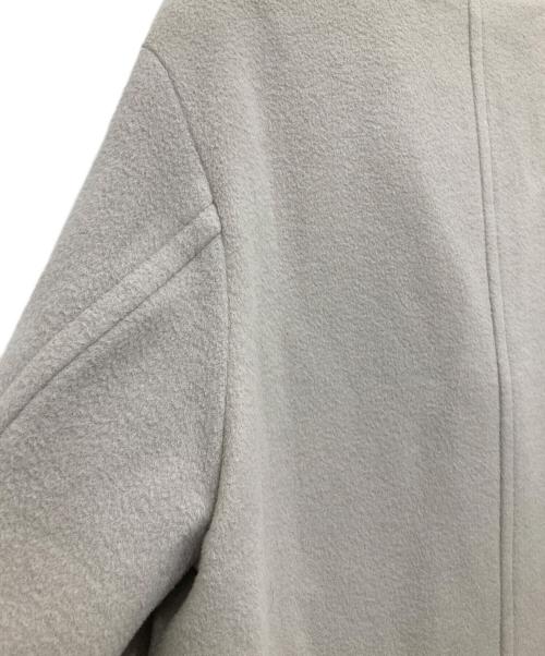 INED（イネド）INED (イネド) アンゴラウールロングコート グレー サイズ:9の古着・服飾アイテム