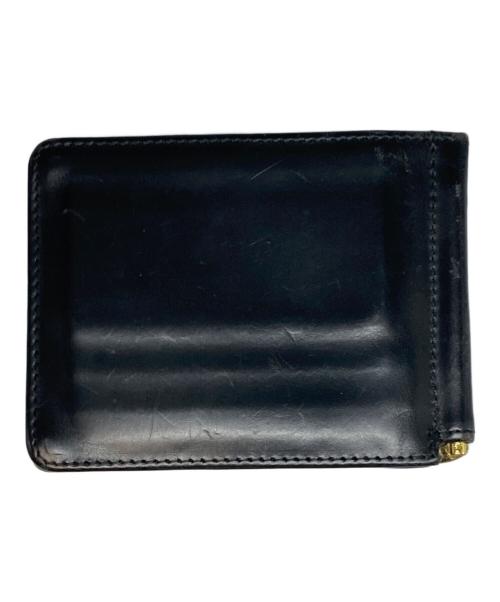 GLENROYAL（グレンロイヤル）GLENROYAL (グレンロイヤル) マネークリップ付き2つ折り財布 ブラックの古着・服飾アイテム