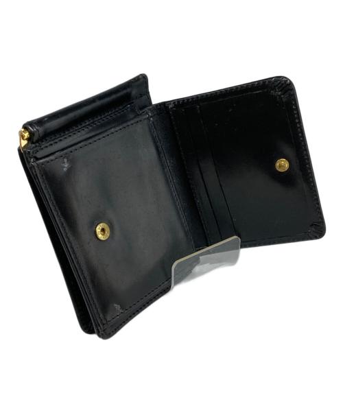 GLENROYAL（グレンロイヤル）GLENROYAL (グレンロイヤル) マネークリップ付き2つ折り財布 ブラックの古着・服飾アイテム