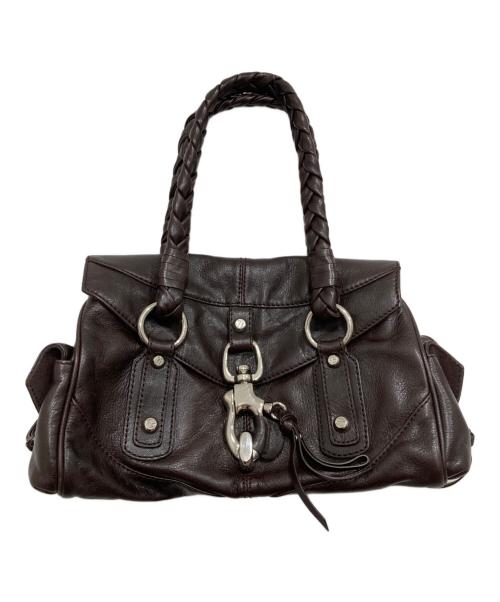 Francesco Biasia（フランシスコ ビアジア）Francesco Biasia (フランシスコ ビアジア) ハンドバッグ ブラウンの古着・服飾アイテム