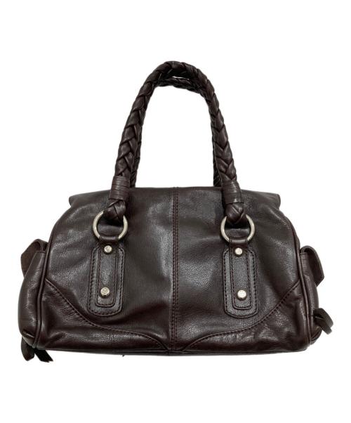 Francesco Biasia（フランシスコ ビアジア）Francesco Biasia (フランシスコ ビアジア) ハンドバッグ ブラウンの古着・服飾アイテム