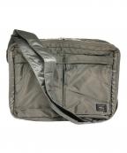 PORTERポーター）の古着「SHOULDER BAG LL」｜カーキ