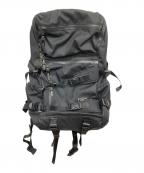 ASSOVアッソブ）の古着「CORDURA DOBBY 305D ROUND ZIP BACK PACK」｜ブラック