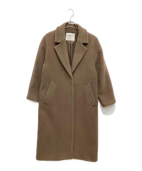 green label relaxing（グリーンレーベルリラクシング）green label relaxing (グリーンレーベルリラクシング) FFC ロングチェスターコート ブラウン サイズ:36の古着・服飾アイテム