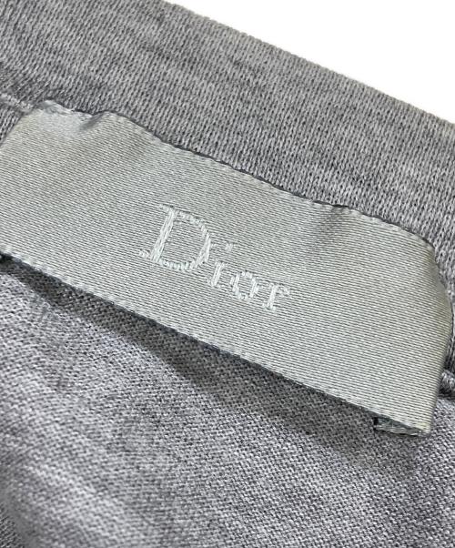 DIOR HOMME（ディオール オム）Dior Homme (ディオール オム) BEE刺繍カットソー グレー サイズ:XSの古着・服飾アイテム