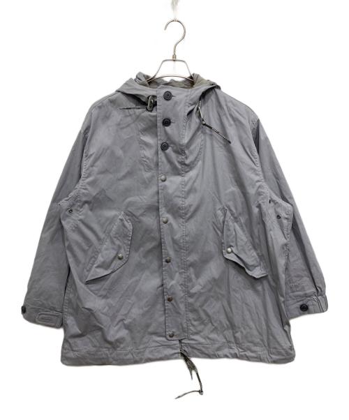 ZARA（ザラ）ZARA (ザラ) and wander (アンドワンダー) フーデッドジャケット グレー サイズ:Lの古着・服飾アイテム