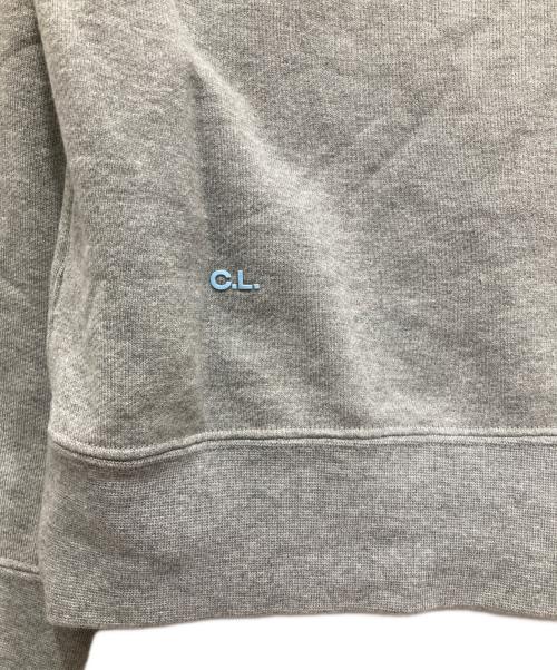 NIKE（ナイキ）NIKE (ナイキ) NOCTA (ノクタ) NRG DY FLC HOODIE グレー サイズ:Lの古着・服飾アイテム