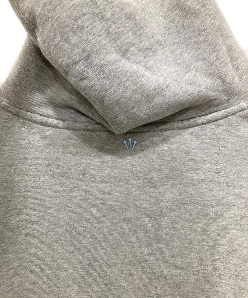 NIKE（ナイキ）NIKE (ナイキ) NOCTA (ノクタ) NRG DY FLC HOODIE グレー サイズ:Lの古着・服飾アイテム