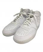 NIKEナイキ）の古着「ミッドカットスニーカー」｜ホワイト