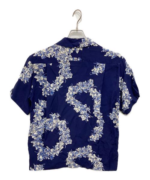 Sun Surf（サンサーフ）Sun Surf (サンサーフ) HINOYA EXCLUSIVE S/S RAYON HAWAIIAN SHIRT ネイビー サイズ:Mの古着・服飾アイテム