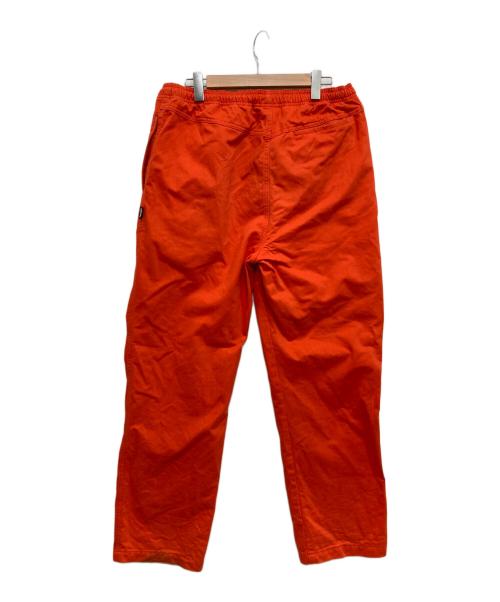 stussy（ステューシー）stussy (ステューシー) Stussy Brushed Beach Pant オレンジ サイズ:Lの古着・服飾アイテム