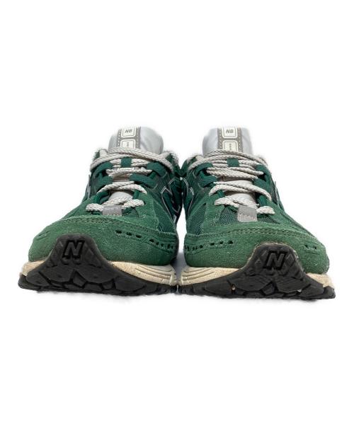 NEW BALANCE（ニューバランス）NEW BALANCE (ニューバランス) ローカットスニーカー グリーン サイズ:25cmの古着・服飾アイテム