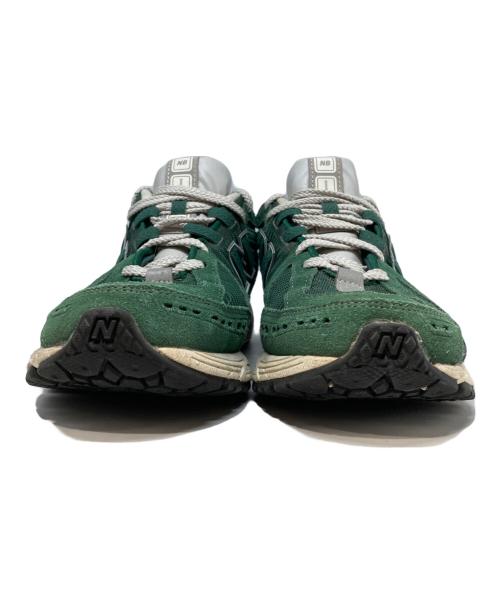 NEW BALANCE（ニューバランス）NEW BALANCE (ニューバランス) ローカットスニーカー グリーン サイズ:25cmの古着・服飾アイテム
