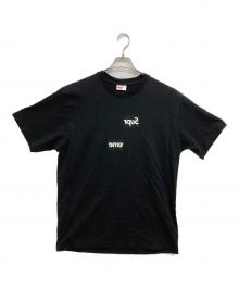 SUPREME×COMME des GARCONS SHIRT（シュプリーム×コムデギャルソンシャツ）の古着「Split Box Logo Tee」｜ブラック