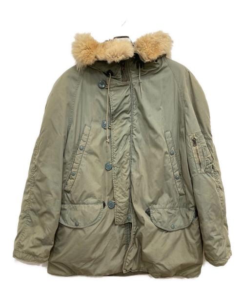 U.S.AIR FORCE（ユーエスエアフォース）U.S.AIR FORCE (ユーエスエアフォース) N-3Bタイプコート カーキ サイズ:Lの古着・服飾アイテム