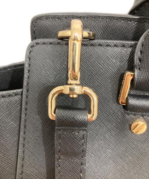 MICHAEL KORS（マイケル・コース）MICHAEL KORS (マイケル・コース) 2WAYバッグ ブラックの古着・服飾アイテム