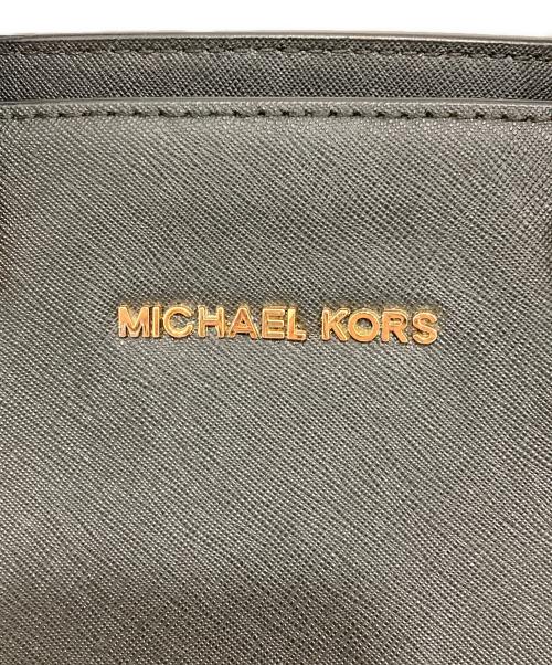 MICHAEL KORS（マイケル・コース）MICHAEL KORS (マイケル・コース) 2WAYバッグ ブラックの古着・服飾アイテム