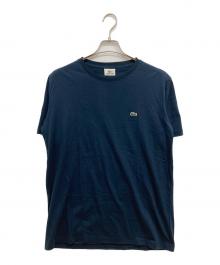 LACOSTE（ラコステ）の古着「ミニロゴTシャツ」｜ネイビー