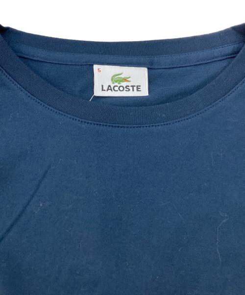 LACOSTE（ラコステ）LACOSTE (ラコステ) ミニロゴTシャツ ネイビー サイズ:SIZE5 未使用品の古着・服飾アイテム
