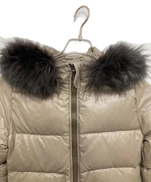 DUVETICA（デュベティカ）DUVETICA (デュベティカ) Kappa ファーダウンコート ブラウン サイズ:38の古着・服飾アイテム